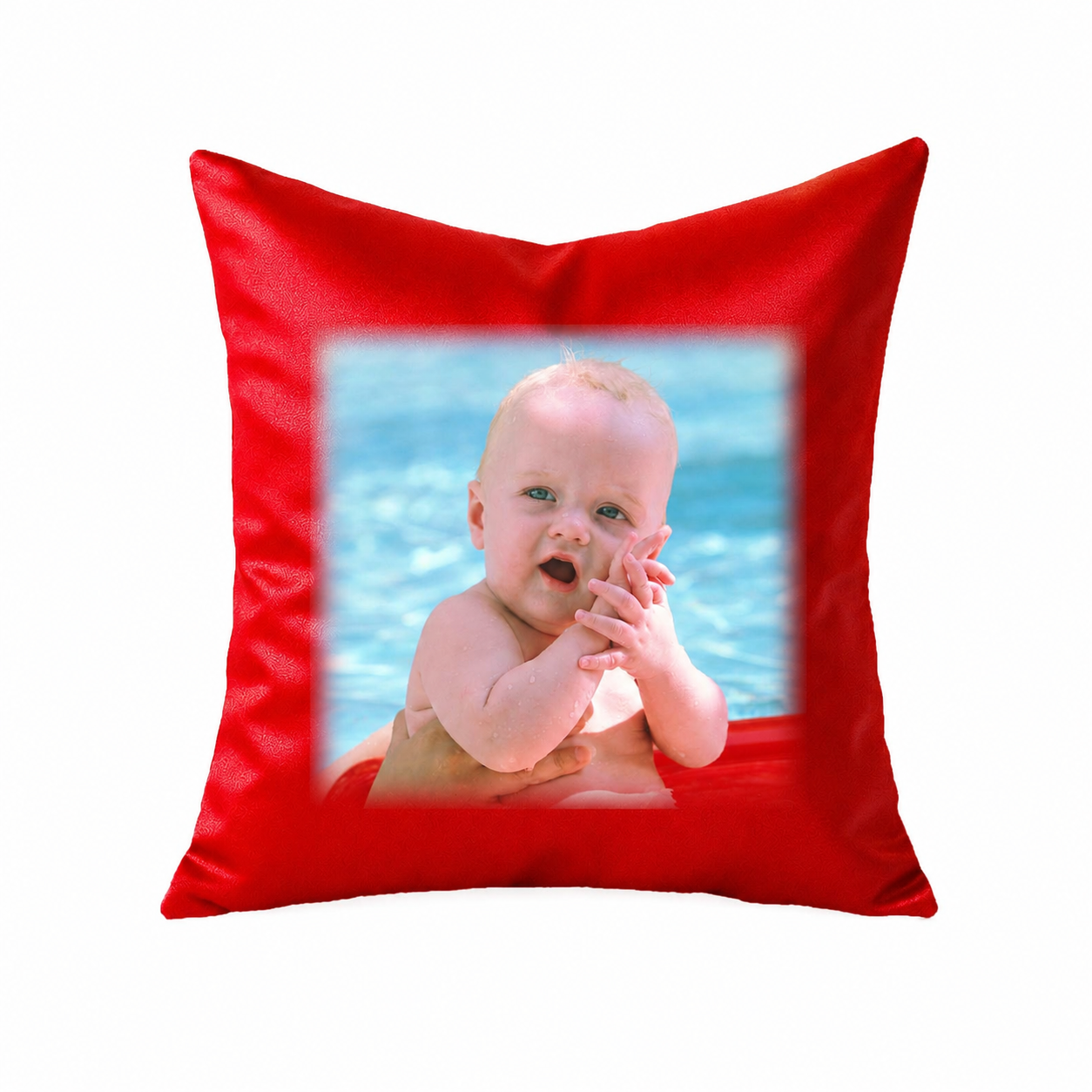 b5acdb2b-6439-49bf-9b21-63227b5155ab Coussin Rouge, & face blanche 40x40 cm – Image 1